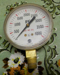Vintage USG Pressure Gauge 0–4000 PSI — USA Made