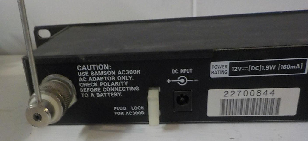 Samson Concert Series 2 True Diversity CR 3X VHF Receiver Antenna