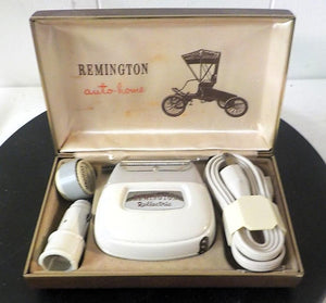 Remington Auto-Home Electric Razor with Original Case | 1950s Vintage | Collectible Grooming