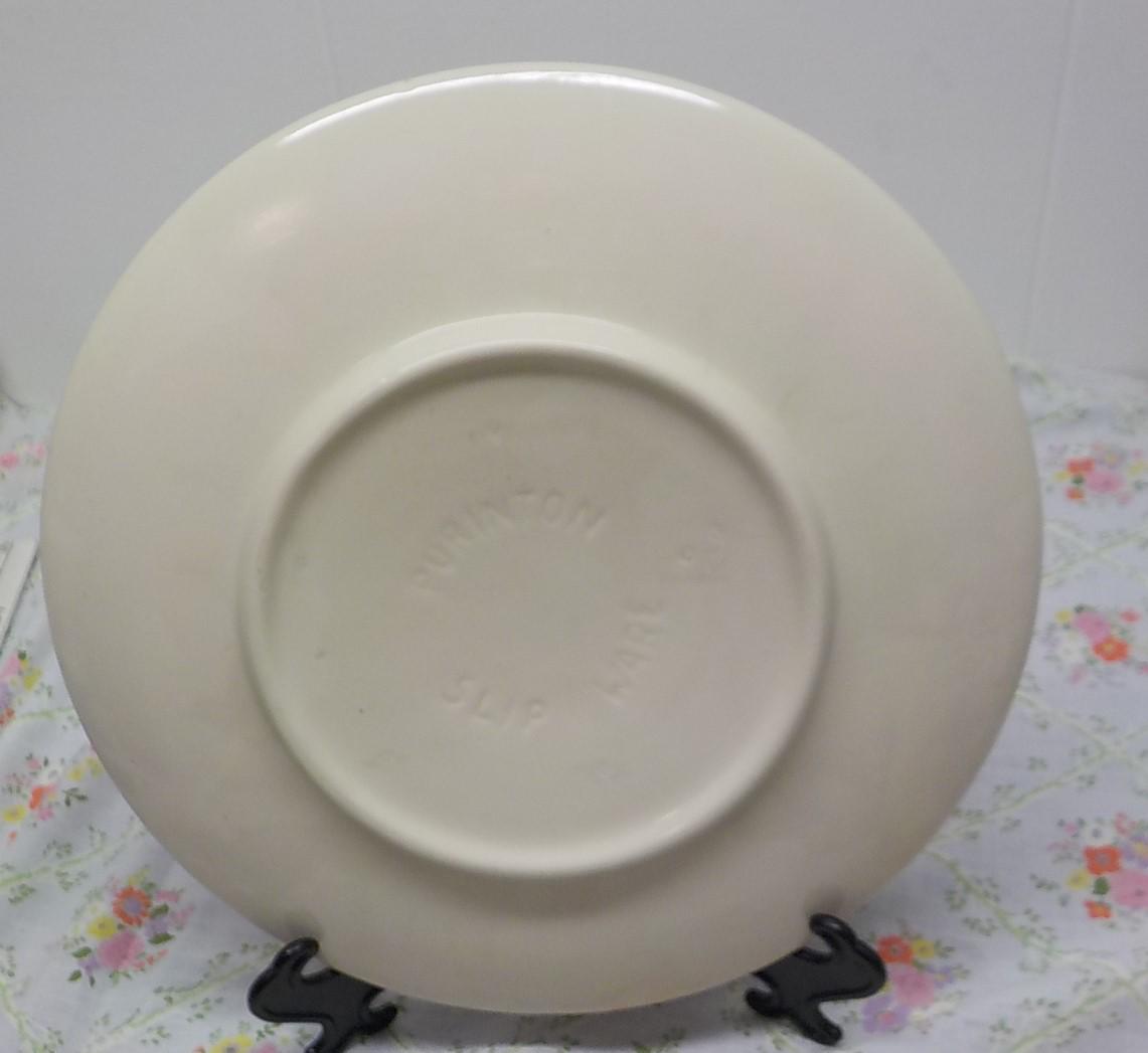Vintage Purinton Pottery Apple 12-inch Platter / Charger item 980