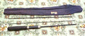 Antique Steel 3pc Fly Fishing Rod Rex 5 ft. item 326