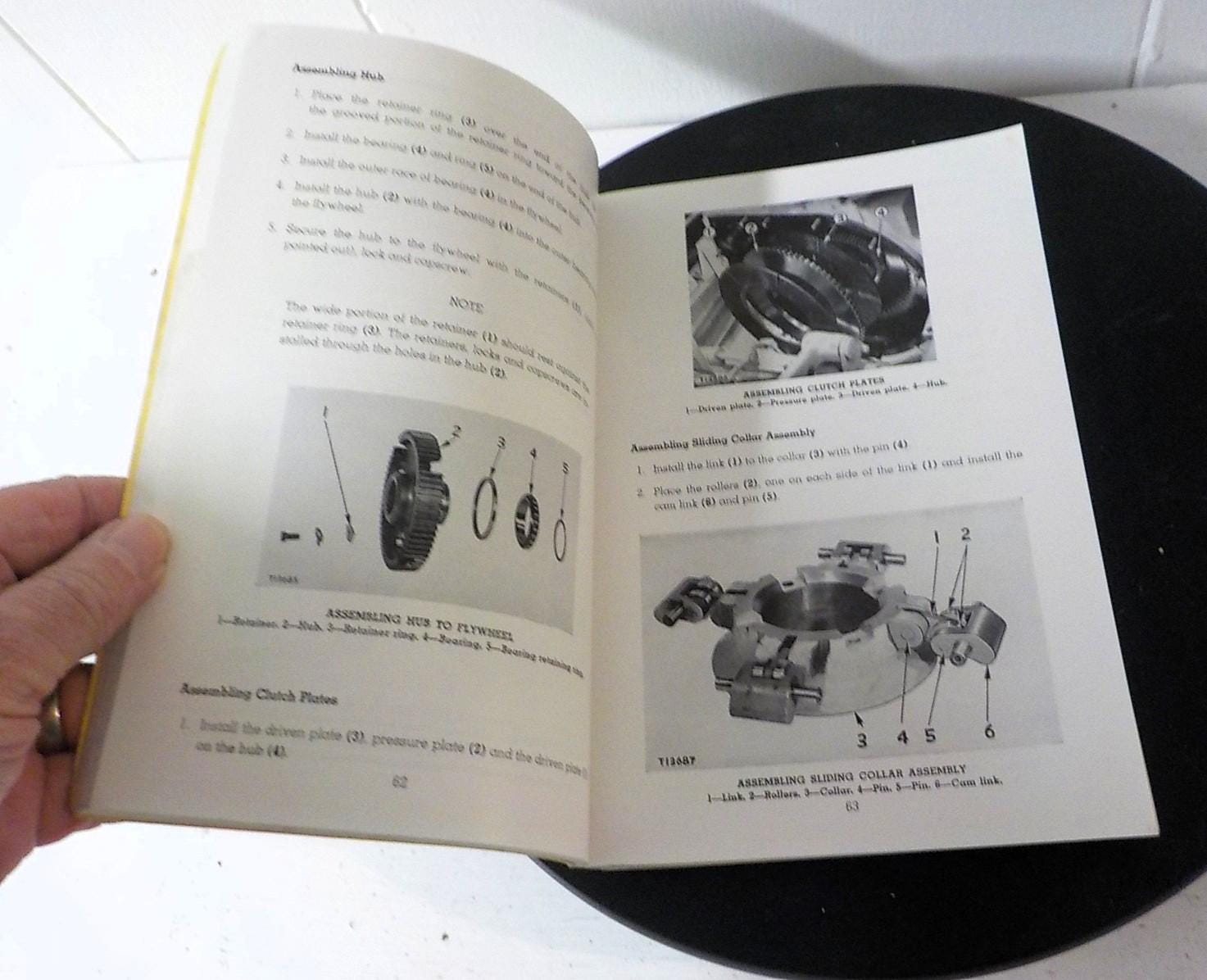 1959 Caterpillar D6 Tractor Servicemen's Reference Book