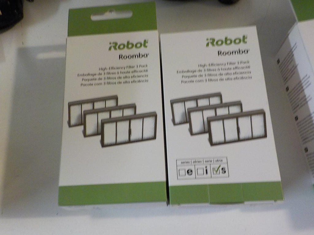 iRobot Roomba High Efficiency Filter 3-Pack - 2 Boxes (6 Filters Total), New