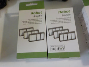 iRobot Roomba High Efficiency Filter 3-Pack - 2 Boxes (6 Filters Total), New