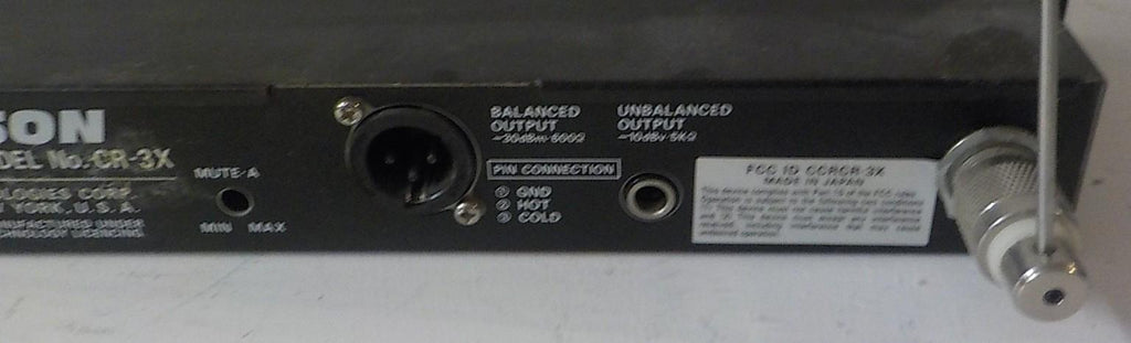Samson Concert Series 2 True Diversity CR 3X VHF Receiver Antenna