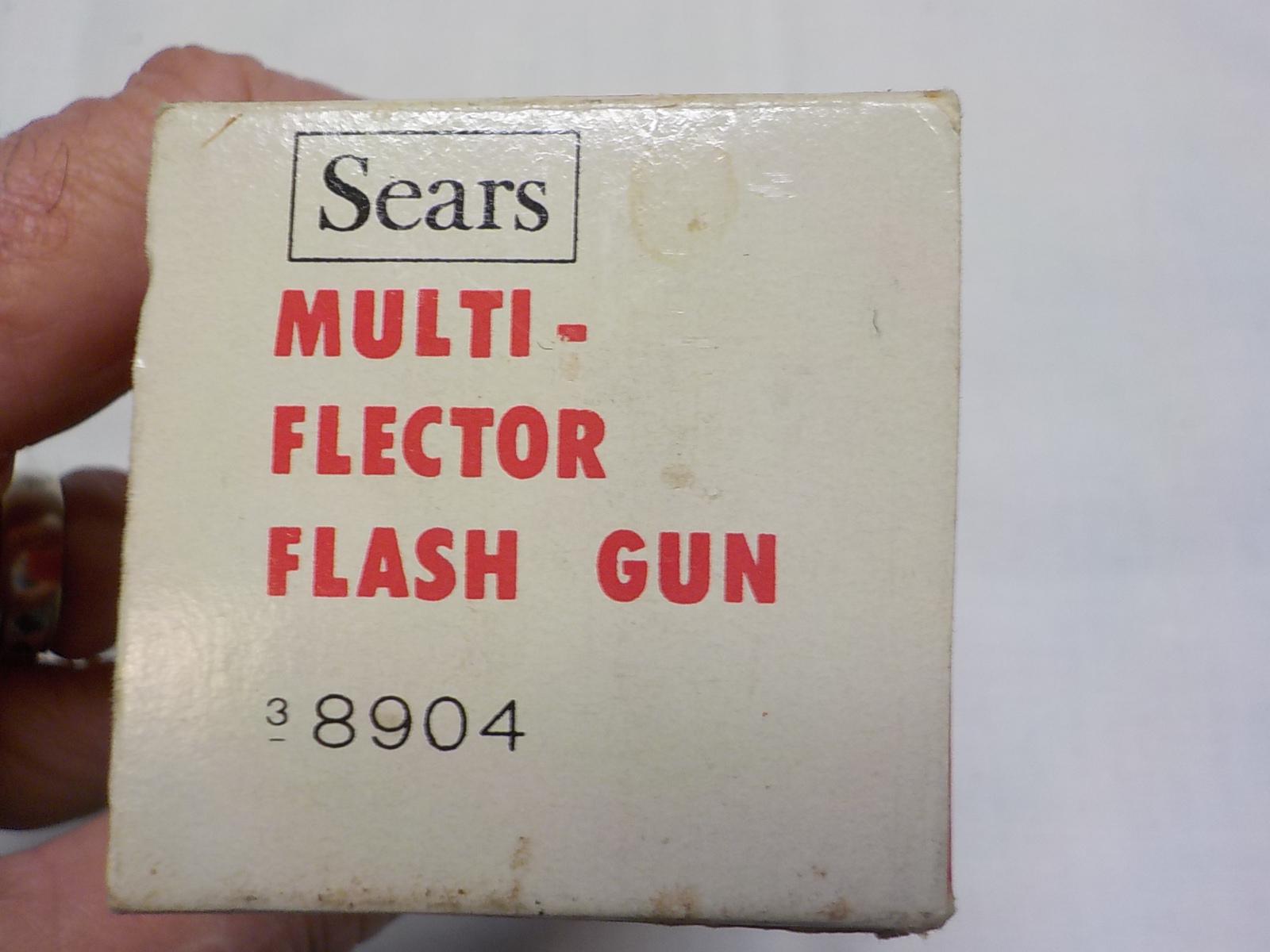Vintage Sears Multiflector Flash Gun | New Old Stock in Box | Lot 2030