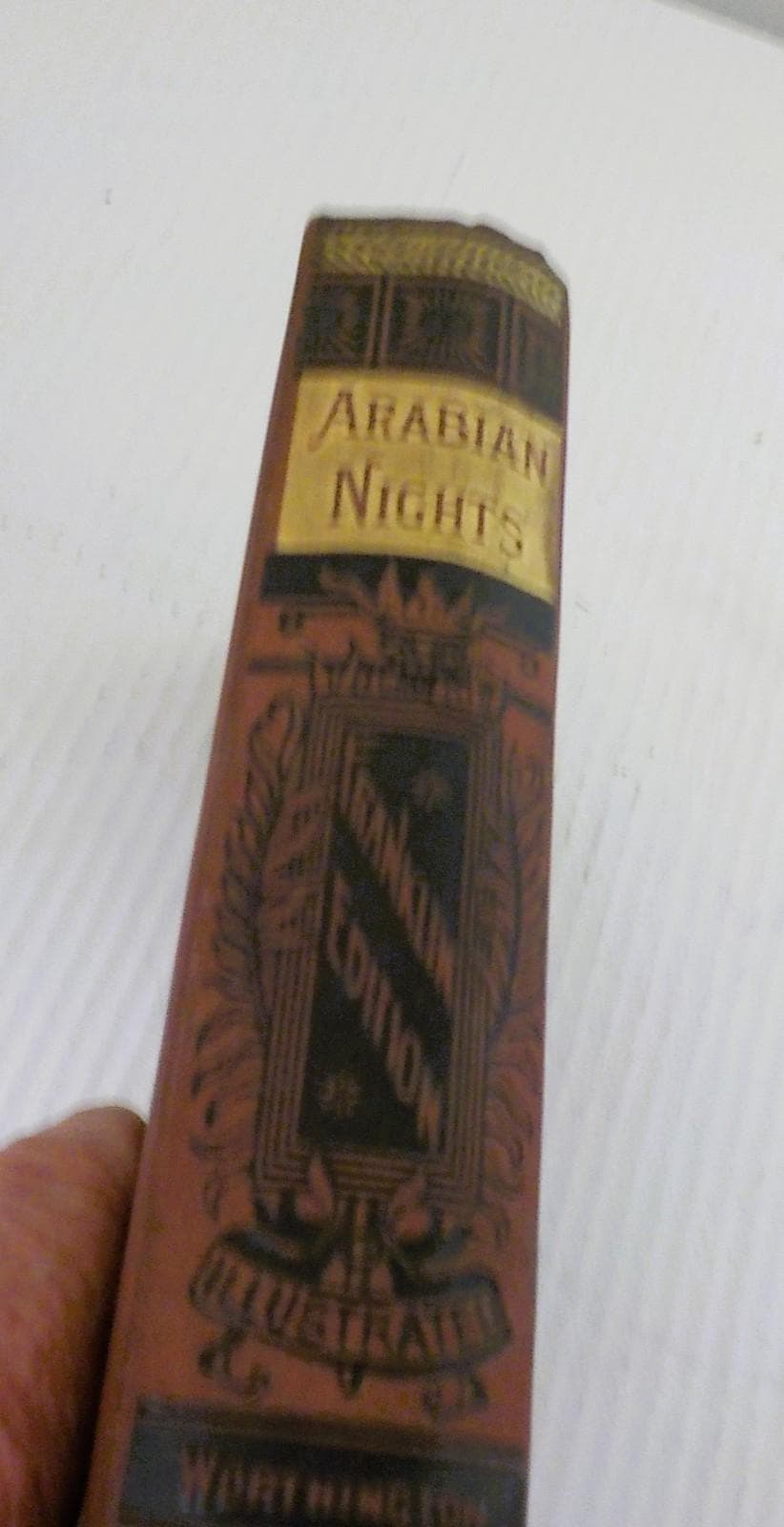 Arabian Nights - Franklin Edition, Revised for Younger Readers, Copyright 1888