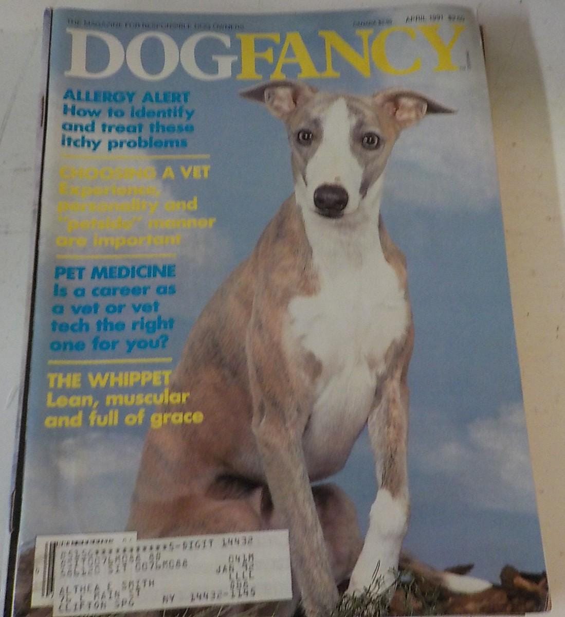 Dog Fancy Magazine 1990–1991 — Lot of 8 Issues, Lot B 205