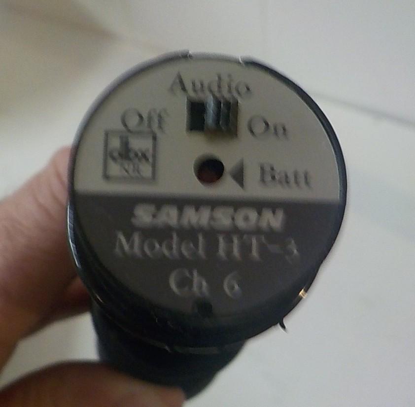 Samson HT3 Handheld Vocal Microphones — Lot of 2 (Pre-Owned)