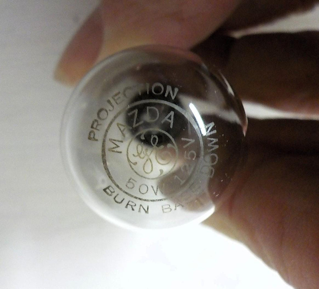 4 GE Mazda Lamps for picture movie Projection 50 watt 125 volt new in box