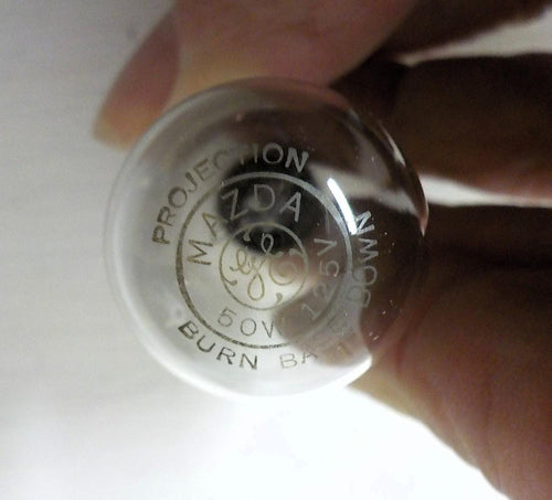 4 GE Mazda Lamps for picture movie Projection 50 watt 125 volt new in box