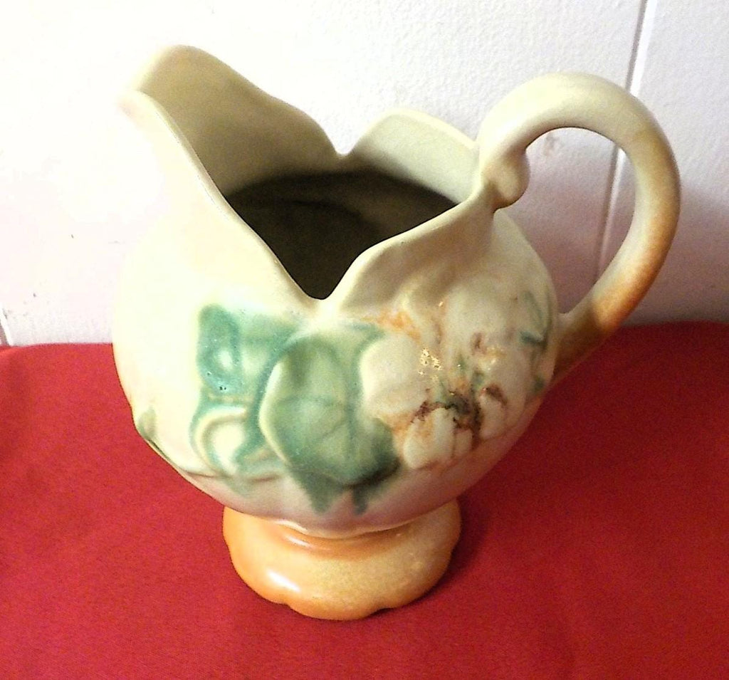 Vintage Weller Art Pottery 6 1/2 inch pitcher 1940s lot 2505