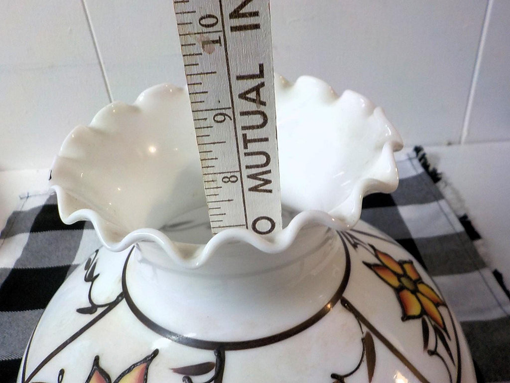 Vtg Gone With The Wind Lamp Shade Flowers 7 inch filter 2308