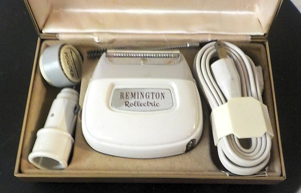 Remington Auto-Home Electric Razor with Original Case | 1950s Vintage | Collectible Grooming