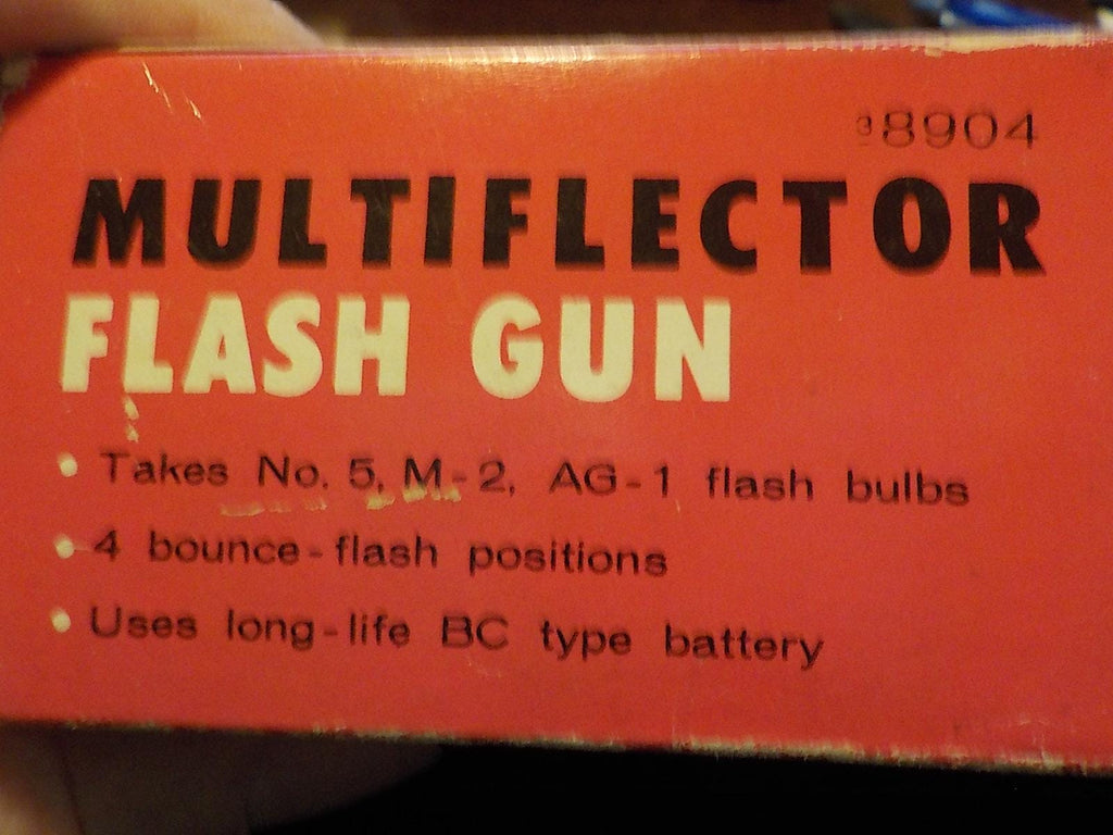 Vintage Sears Multiflector Flash Gun | New Old Stock in Box | Lot 2030