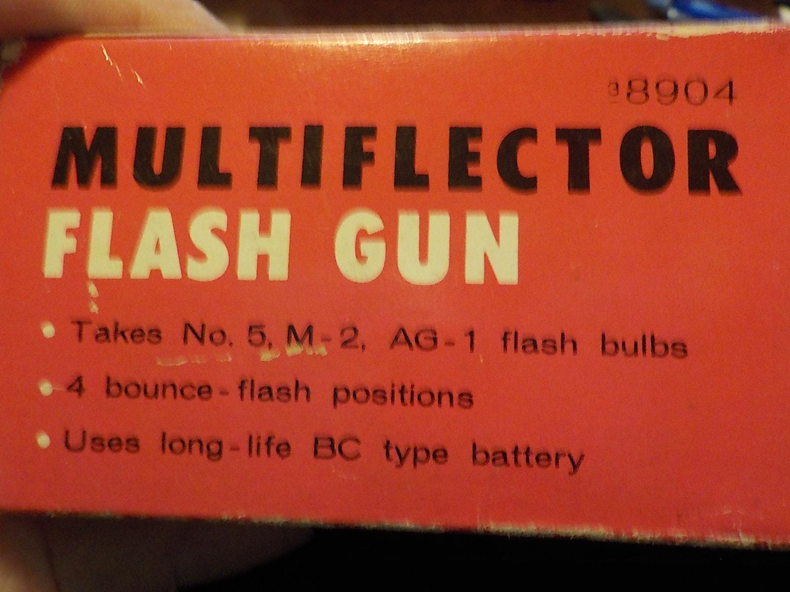 Vintage Sears Multiflector Flash Gun | New Old Stock in Box | Lot 2030