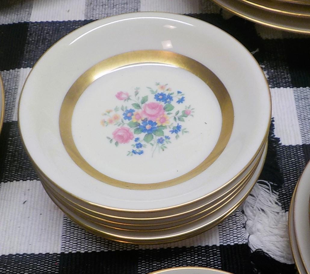 Vintage Theodore Haviland Gainsborough Dinnerware Set — 48-Piece Service for 8