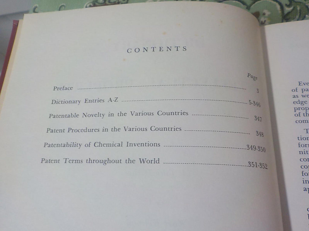 Dictionary of Intellectual Property Law | A. John Michael Kurt Kelman | Copyright 1954 | Lot B105
